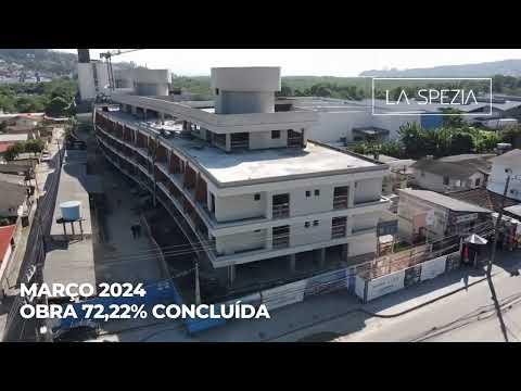 Março de 2024 72% da obra concluída