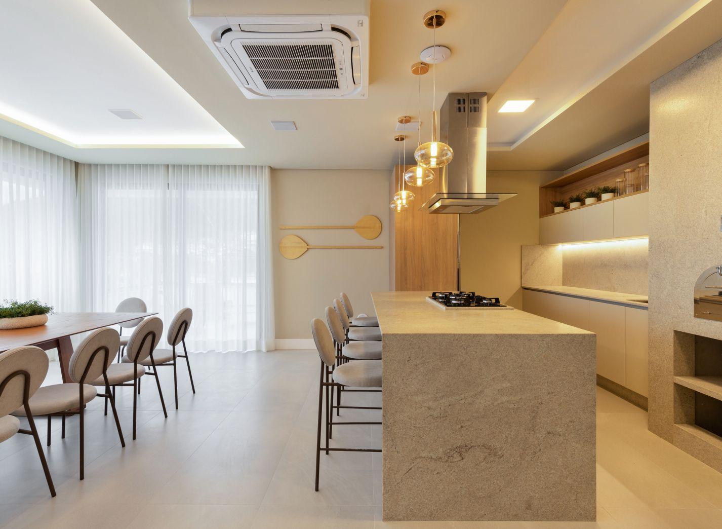 Espaço Gourmet com Forno de Pizza