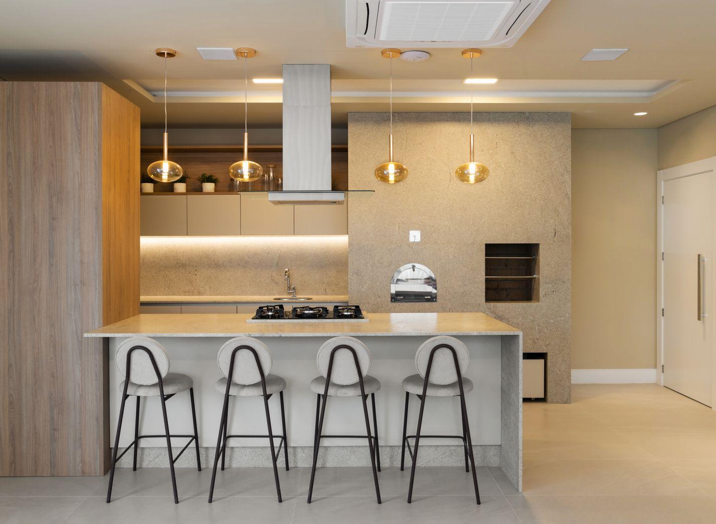 Espaço Gourmet com Forno de Pizza